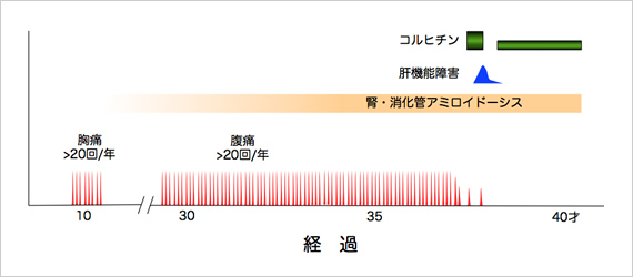 FMF 典型例とコルヒチン反応性